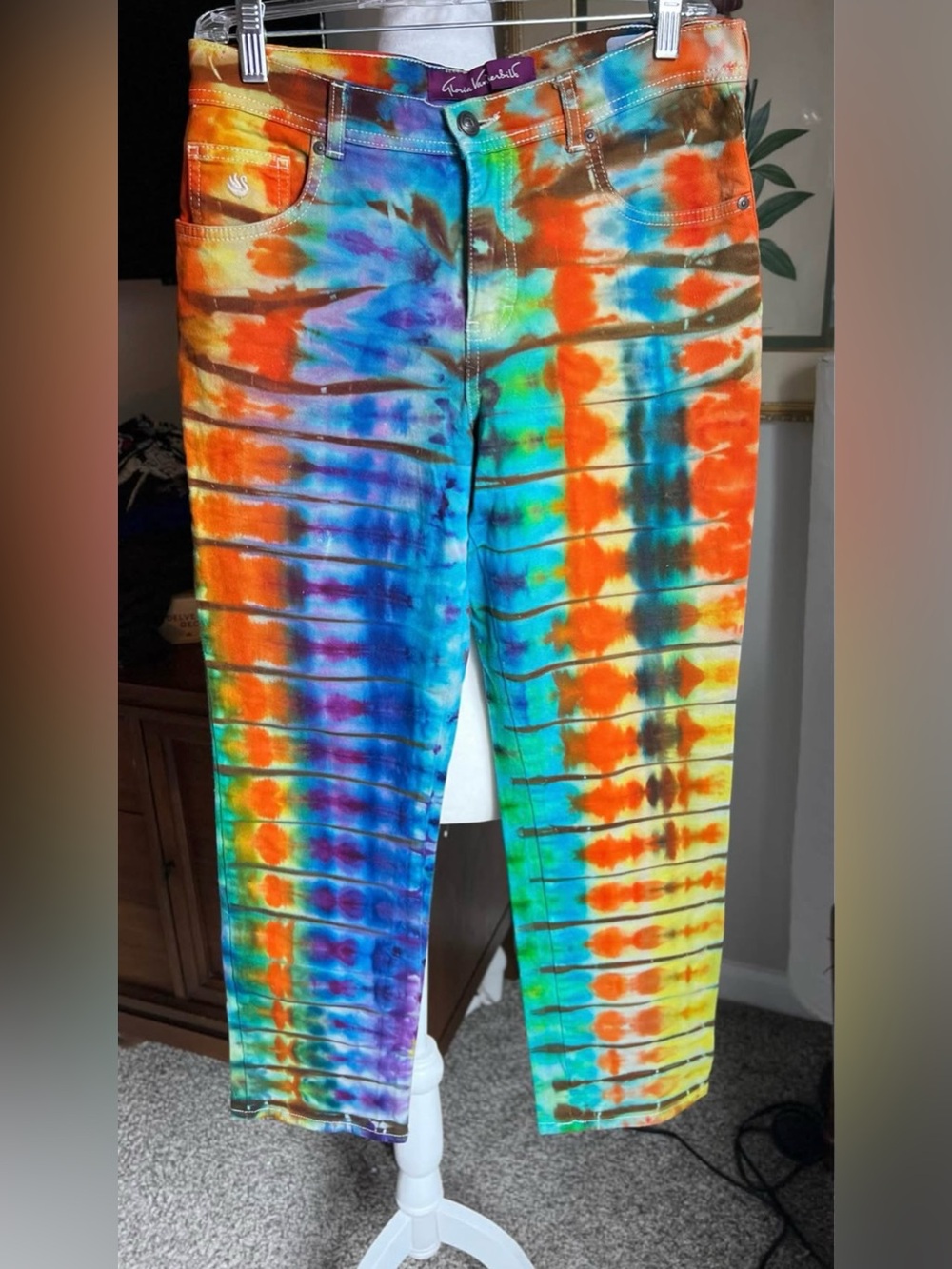 Gloria Vanderbilt Tie-Dye Jeans